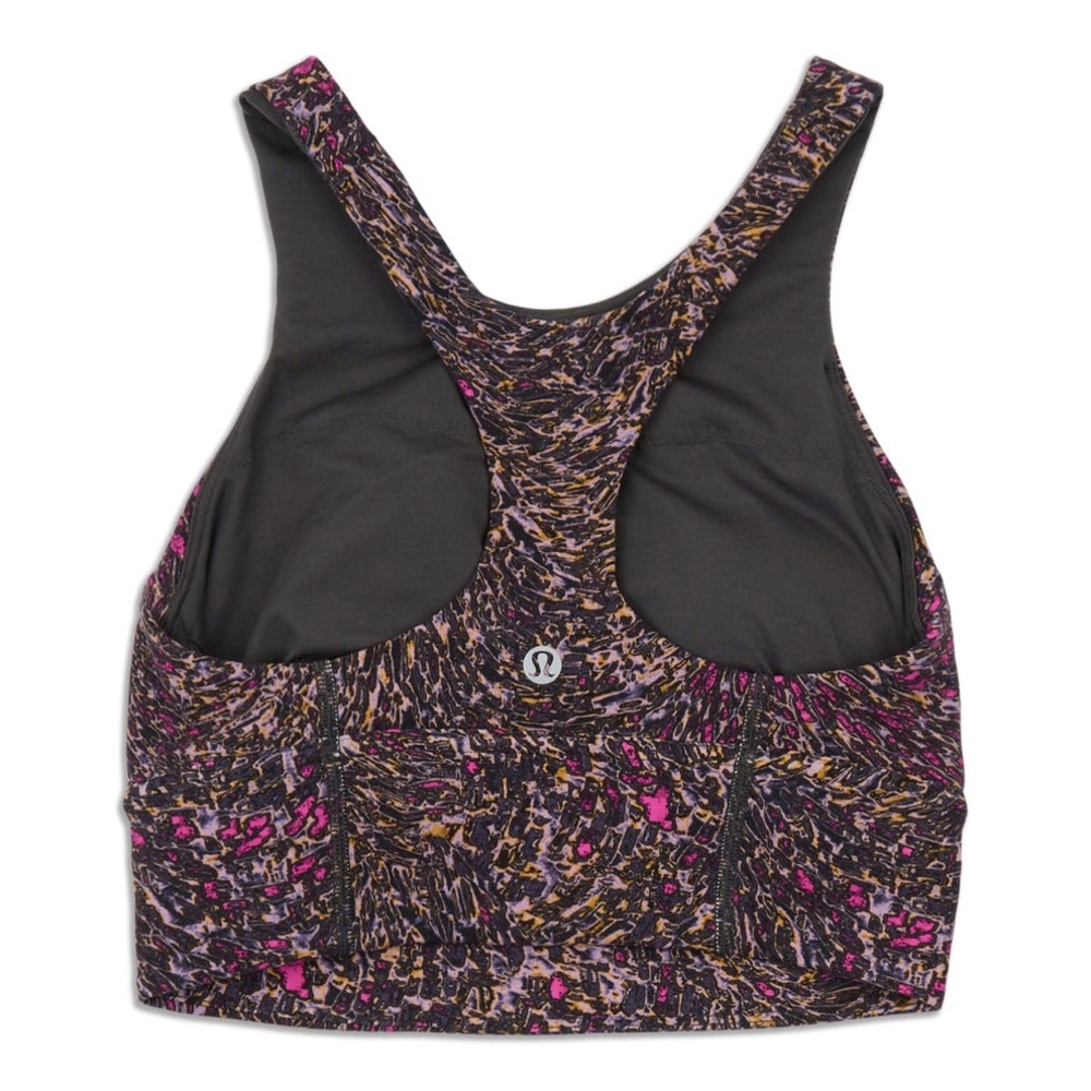 LULULEMON Wunder Train Longline Bra in topography multi - Picture 6 of 11
